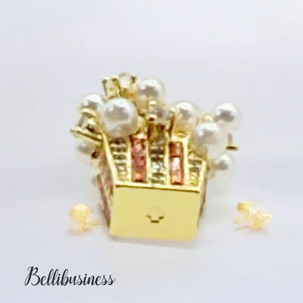 Kate Spade Carnival Popcorn Earrings. - Picture 6 of 8